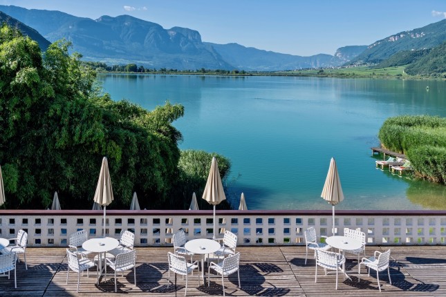 Ausblick auf den See genießen