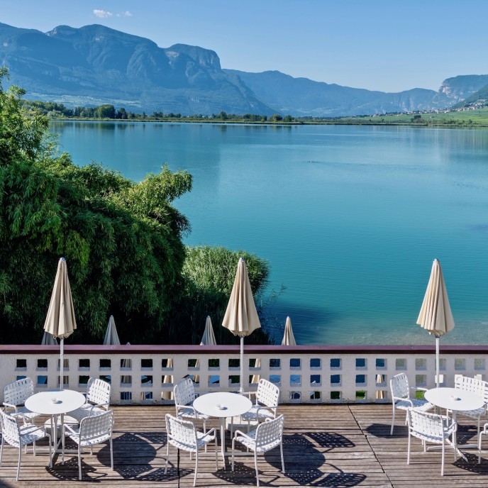 Ausblick auf den See genießen
