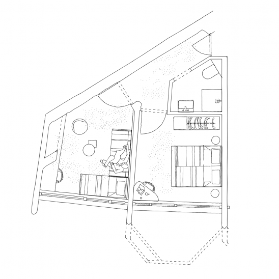 Seehotel Ambach: Grundriss der Junior Suite