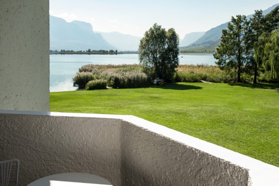 Seehotel Ambach: Single Zimmer, Ausblick auf den Kalterer See